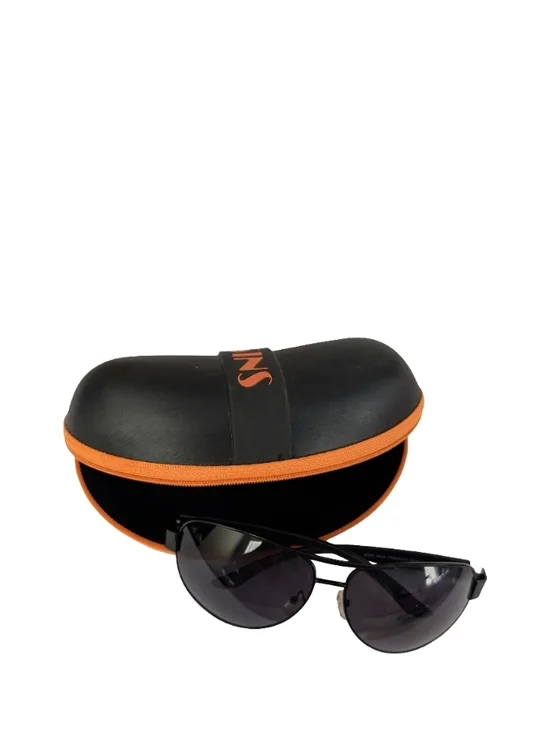 Sins Eyewear Aviator Sunglasses Protective Case Lens Black - Picture 3 of 9